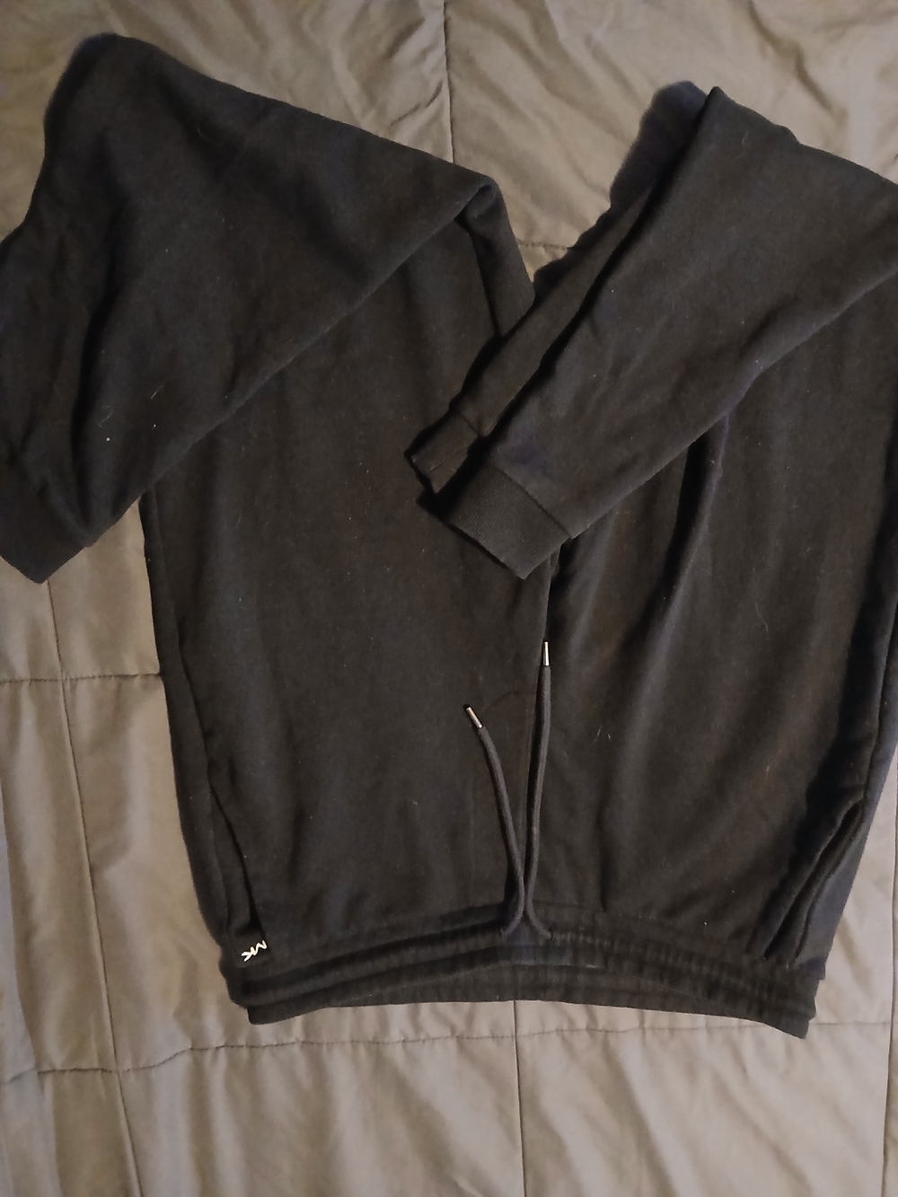 Michael Kors Black Men's Jogger Sweatpants with Drawstring